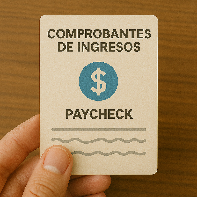 Imagen realista que muestra a una familia enfrentando el reto de pagar su mortgage. Refleja el momento en que muchos latinos descubren que pueden comprar en vez de seguir rentando. Ideal para contenidos sobre asesoría financiera, compra de vivienda y educación al comprador.