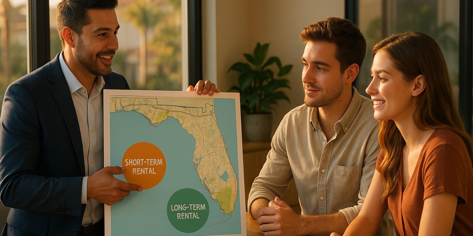 Renta a corto plazo vs. alquiler a largo plazo en Florida